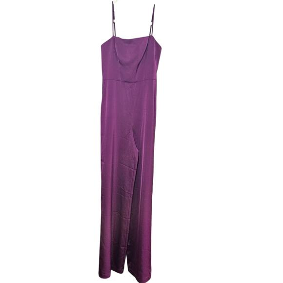 Lovers + Friends Dani Jumpsuit in Eggplant - Picture 3 of 11